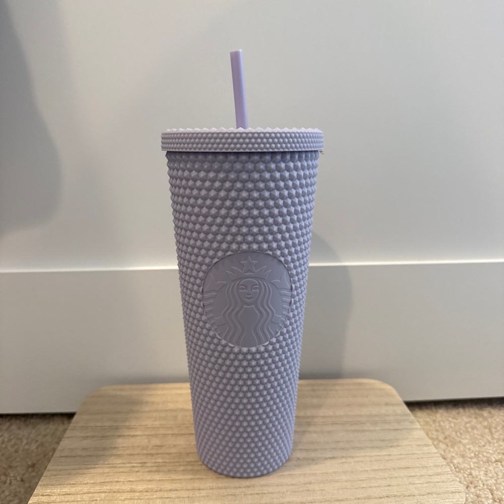 Starbucks Pastel Purple Textured Tumbler